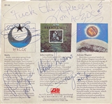 AC/DC Vintage Signed Album with Bon Scott "F**k The Queen" Inscription! (Beckett/BAS LOA) 