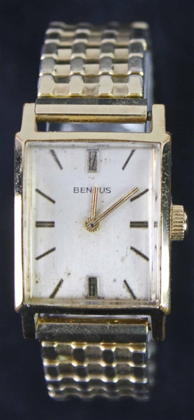 James Dean Owned & Worn Gold Wrist Watch (Roslyn Herman)
