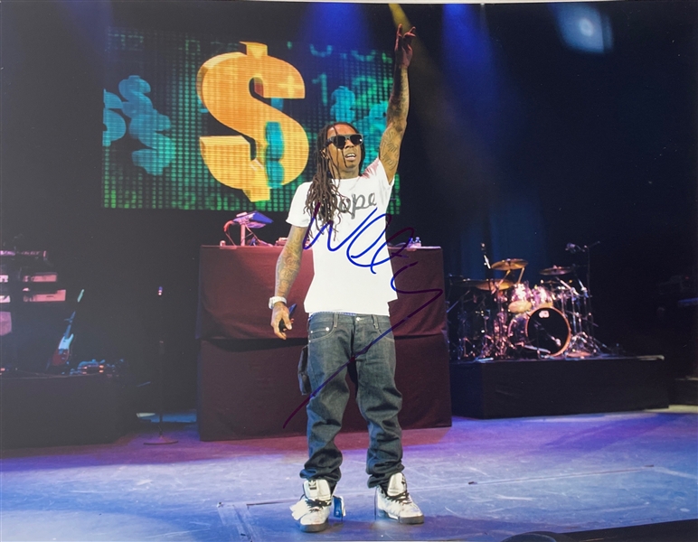 Lil Wayne Signed "Wheezy" 11" x 14" (Beckett/BAS LOA)