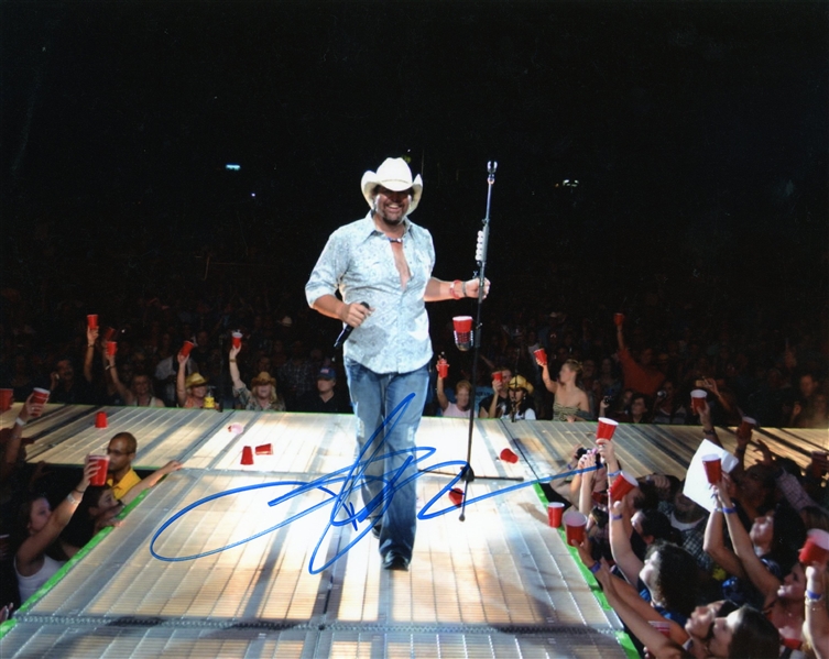 Jason Aldean Signed 8 x 10 Photo (Third Party Guaranteed)