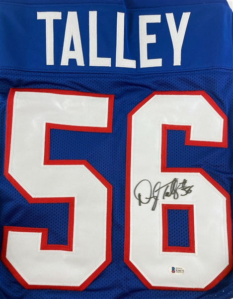 Darryl Talley Signed Buffalo Bills Jersey (Beckett/BAS)