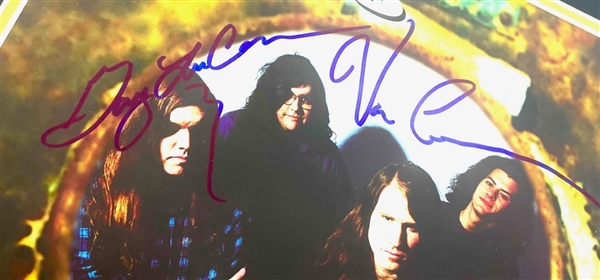 Screaming Trees: Mark Lanegan Signed Cut, Nicely Matted & Framed (JSA)