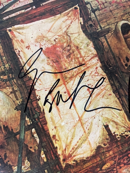 Black Sabbath: Geezer Butler & Vinny Appice Signed Mob Rules Album Cover (Beckett/BAS)