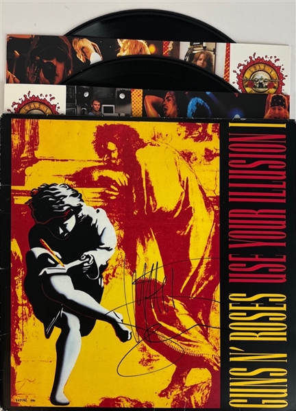 GnR Lot of 2 Use Your Illusions I & 2 : Matt Serum : Matt Serum & Dizzy Reed (Beckett/BAS)