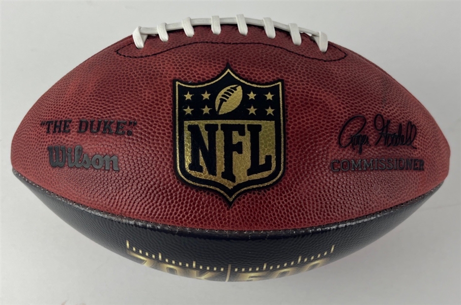 Brett Favre & Peyton Manning Signed Ltd. Ed. Commemorative NFL Football (Farve COA)