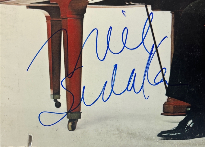 Neil Sedaka Signed A Song Album Cover w/ Vinyl (REAL LOA)