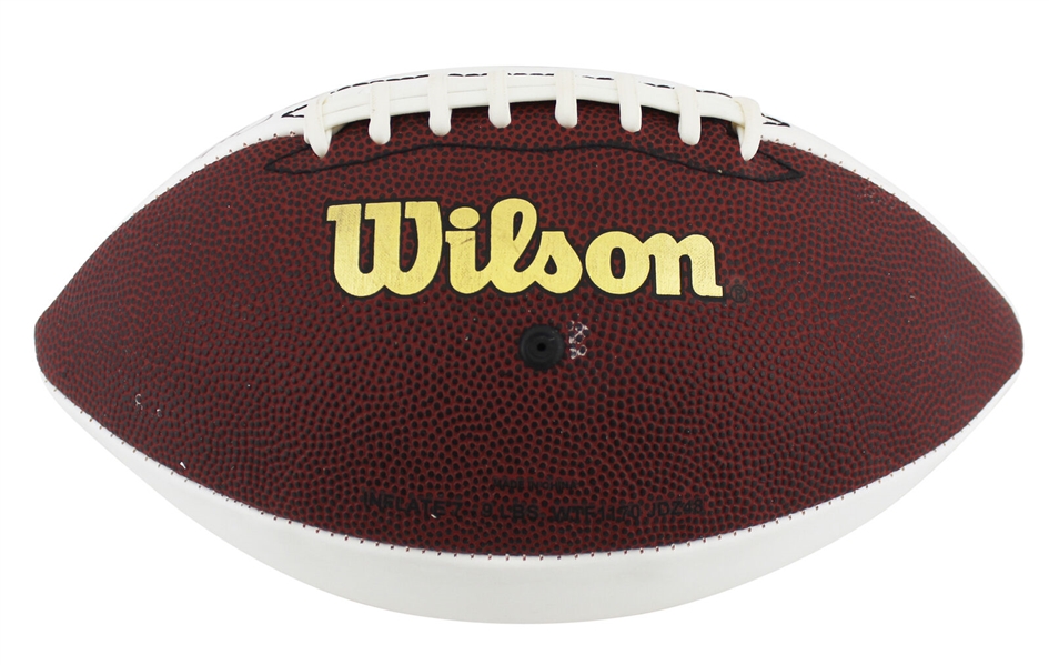 US Presidents ULTRA RARE Signed Custom Presidential Seal Football with Obama, Clinton, Bushes & Carter (JSA LOA)