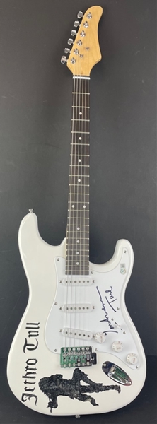 Jethro Tull: Ian Anderson Signed & Inscribed Electric Guitar (Beckett/BAS)