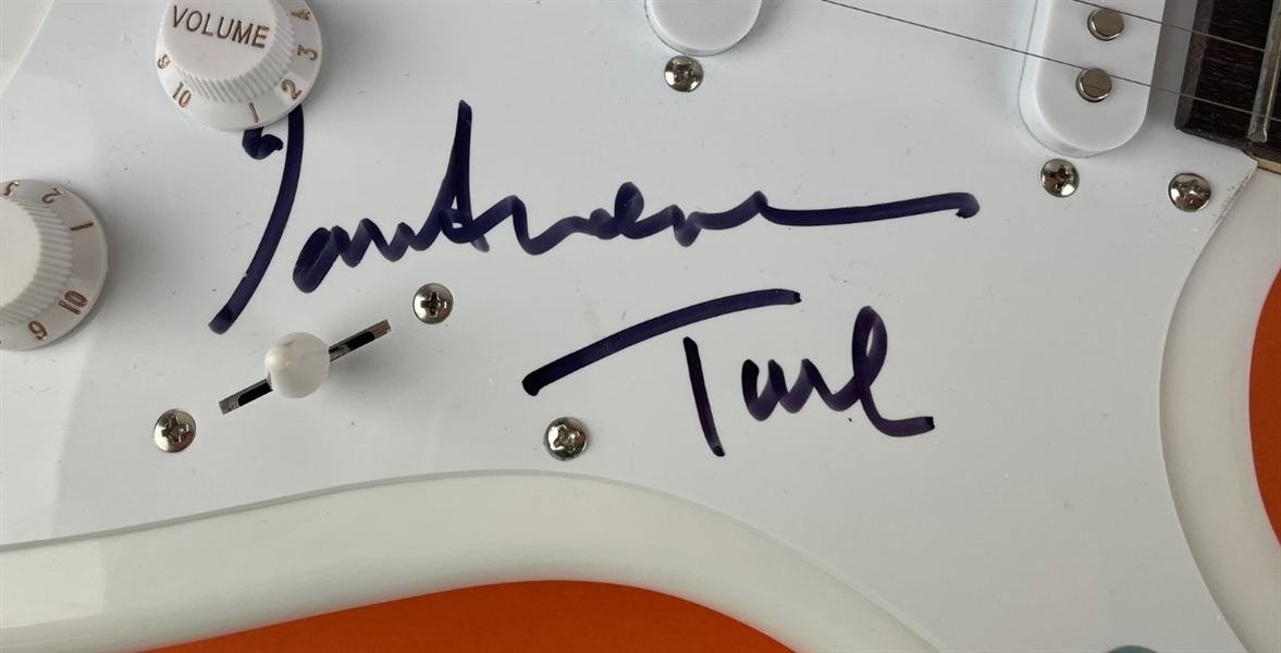 Jethro Tull: Ian Anderson Signed & Inscribed Electric Guitar (Beckett/BAS)