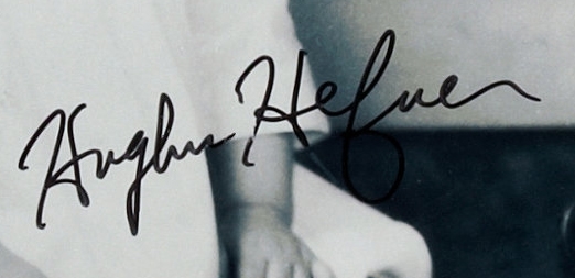 Playboy: Hugh Hefner Signed 22 x 28 Poster-Sized 80th Birthday Party Invitation :: Party @ Playboy Mansion! (JSA ACOA)