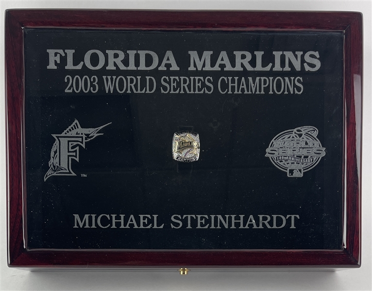2003 Florida Marlins World Series Ring Issued to Front Office Staff