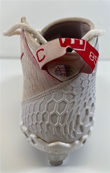 (2) Mike Trout Signed 2019 MVP Season Game Used Nike Cleats (Anderson Authentics LOA)