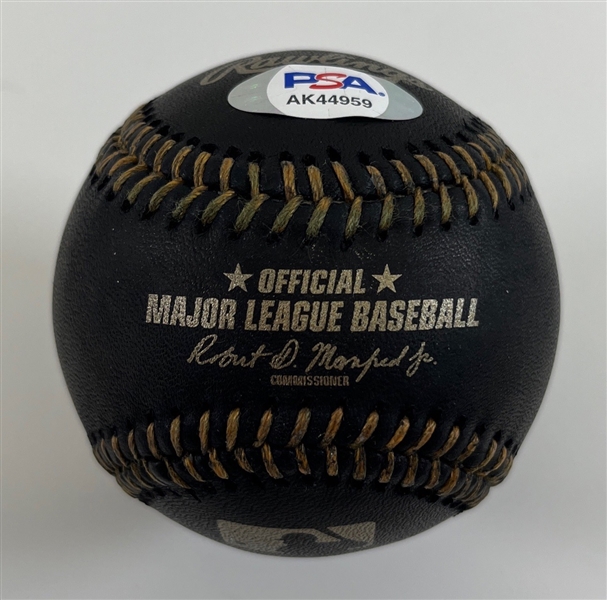 Mookie Betts Signed OML Baseball (PSA/DNA)