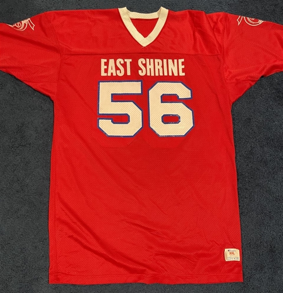Chris Doleman Signed G/U EAST- WEST Shrine Bowl Jersey (Doleman Provenance)
