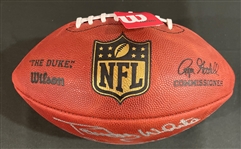Randy White signed & Stat Inscribed Duke Football (JSA Witnessed)