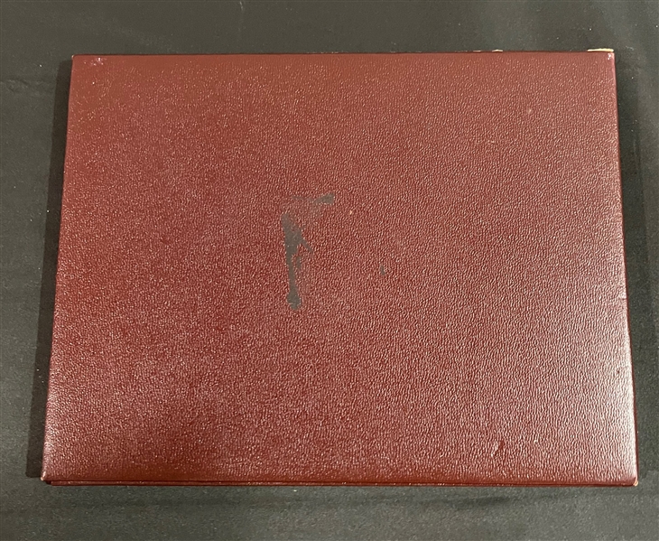 Floyd Little Signed Bordentown Military Academy Diploma (Third Party Guaranteed)