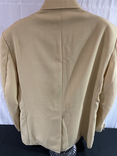 Ray Nitschke's Personally Owned & Worn NFL Hall of Fame Gold Jacket (Provenance from Son)