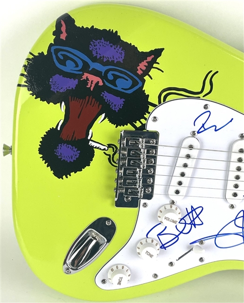 Blues Traveler Group Signed Custom Guitar (ACOA)