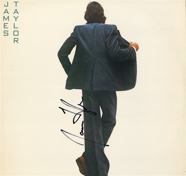 James Taylor Signed In the Pocket Album Cover (ACOA)