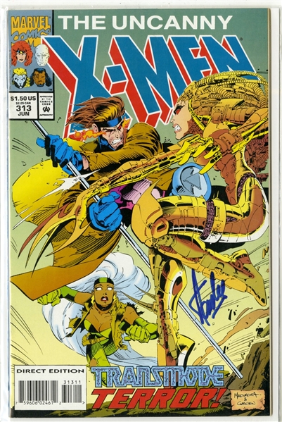 Stan Lee Signed X-Men "The Uncanny" 313 Marvel Comic Book (ACOA)