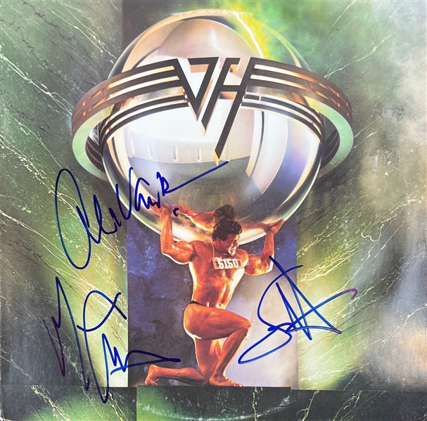 Van Halen: Multi Signed 5150 Album Cover  (3 Sigs)(Third Party Guaranteed)