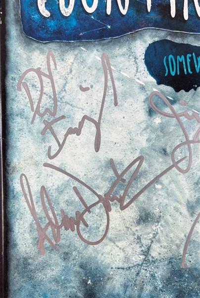Counting Crows: Group Signed Somewhere Under Wonderland Album Cover (5 Sigs)(Beckett/BAS) 