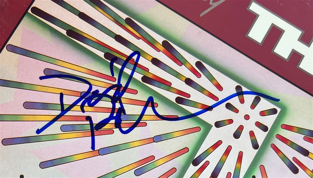 The Cars: Group Signed Heartbeat City Album Cover (4 Sigs)(Beckett/BAS)