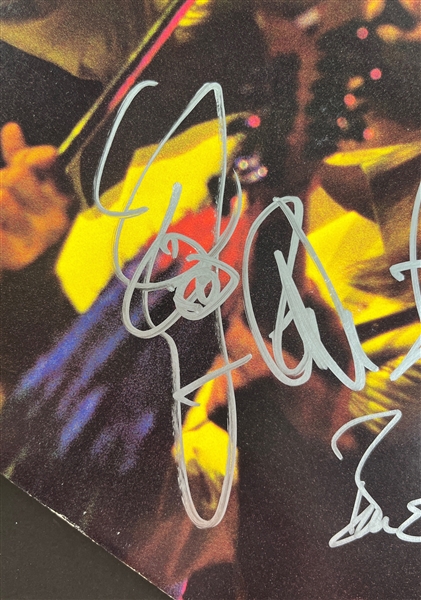 Group Signed Cheap Trick at Budokan Album Cover (4 Sigs)(Beckett/BAS)