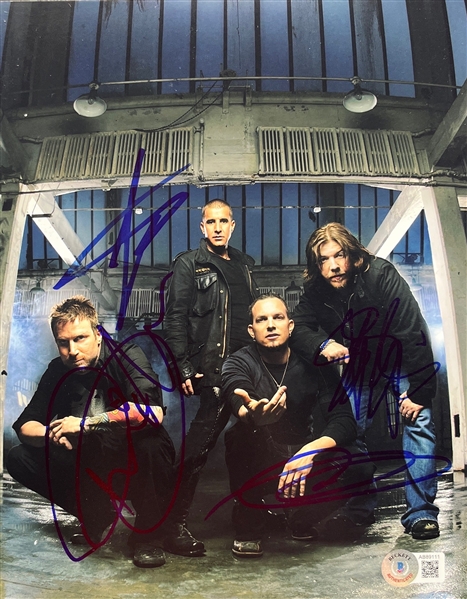 Creed: Group Signed 8 x 10 Color Photo (Beckett/BAS)