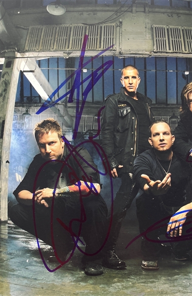 Creed: Group Signed 8 x 10 Color Photo (Beckett/BAS)