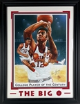 Oscar Robertson Signed & HOF 79 Inscribed 18 x 24 Bearcats Photo (Third Party Guaranteed)
