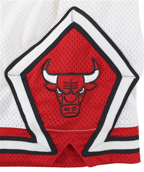 1997-98 Michael Jordan Game Used & Signed Chicago Bulls Home Uniform (Jersey and Shorts) with Extensive Authentication! (Bulls LOA, MEARS A10 & Sports Investors & Beckett/BAS)