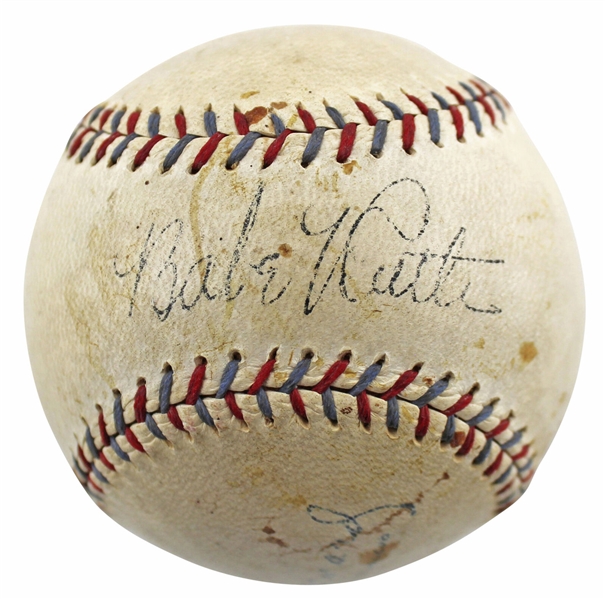 Babe Ruth Superb Single Signed OAL Baseball (c.1929-31)(Beckett/BAS, PSA/DNA & JSA LOAs)