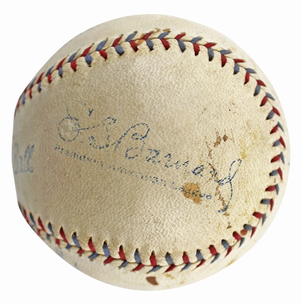 Babe Ruth Superb Single Signed OAL Baseball (c.1929-31)(Beckett/BAS, PSA/DNA & JSA LOAs)