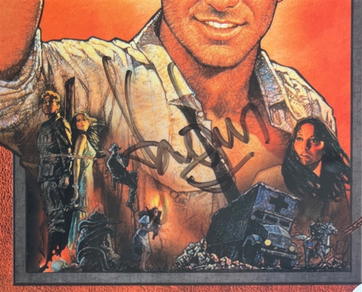 Indiana Jones: Harrison Ford & Steven Spielberg Signed Photos in Custom Display (JSA/PSA)