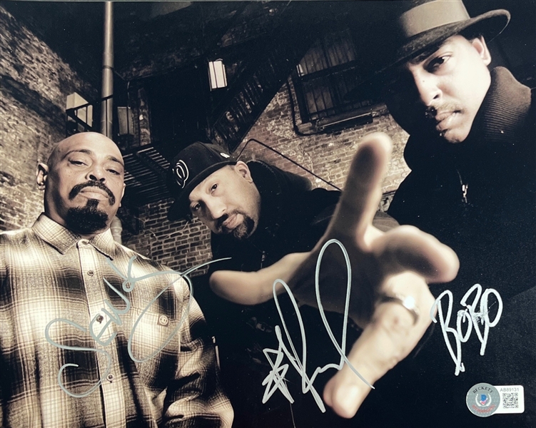 Cypress Hill Group Signed 8 x 10 Photograph (Beckett/BAS)