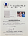 New Order: Group Signed 8 x 10 Color Photograph (4 Sigs)(Beckett/BAS)