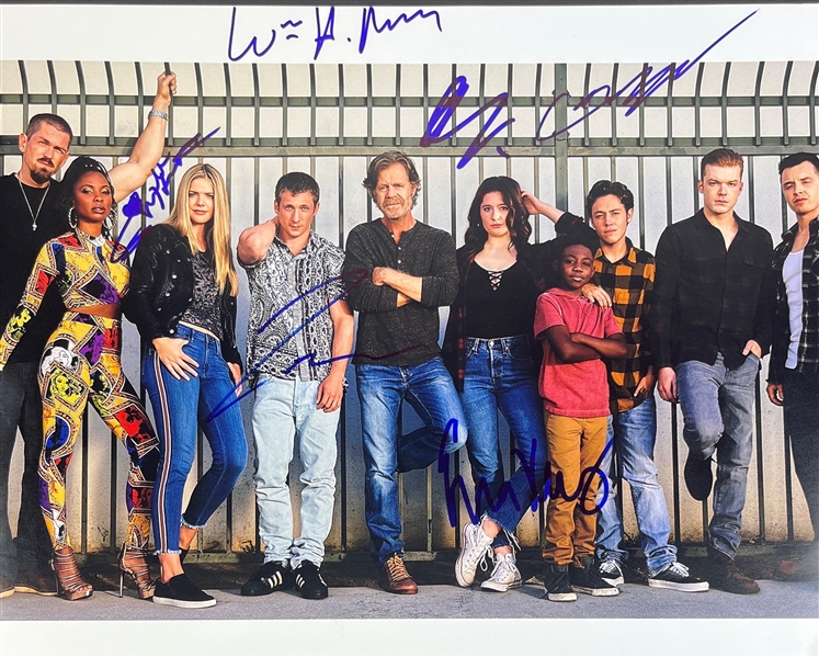 Shameless Cast Signed 11 x 14 Color Photo (Third Party Guaranteed)