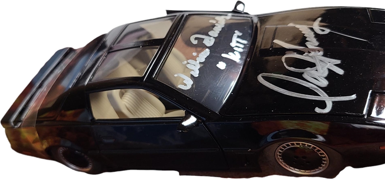 Knight Rider Autographed Kit Car w/ Hasselhoff & Daniels (BAS)