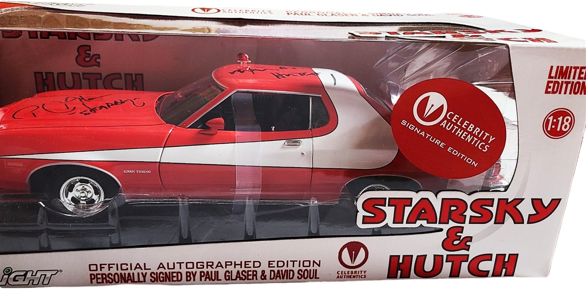 Starsky & Hutch Autographed 1:18 Car (Celebrity Authentics)