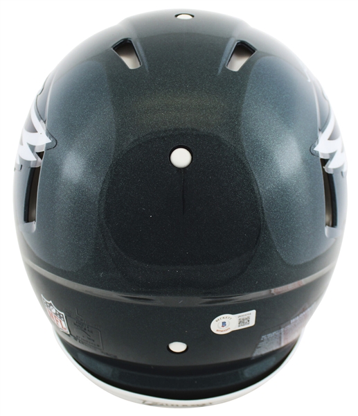 A.J. Brown Signed Eagles Full Size PROLINE Game Model Helmet (BAS Witnessed)