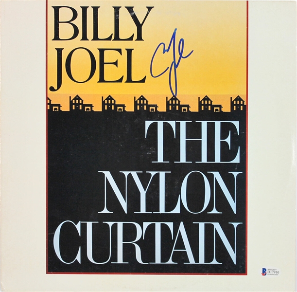 Billy Joel Signed The Nylon Curtain Record Album (Beckett/BAS COA)