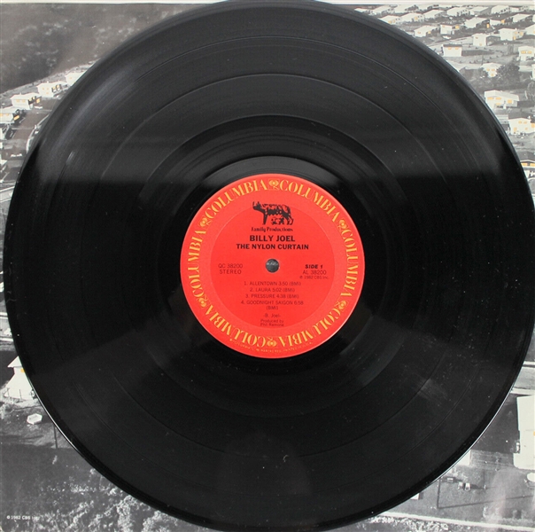 Billy Joel Signed The Nylon Curtain Record Album (Beckett/BAS COA)