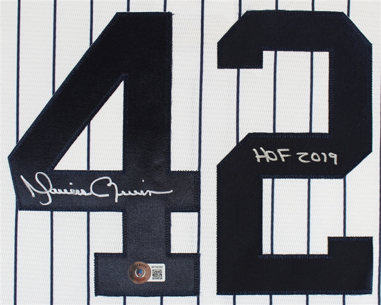 Mariano Rivera Signed NY Yankees Jersey (Beckett/BAS)