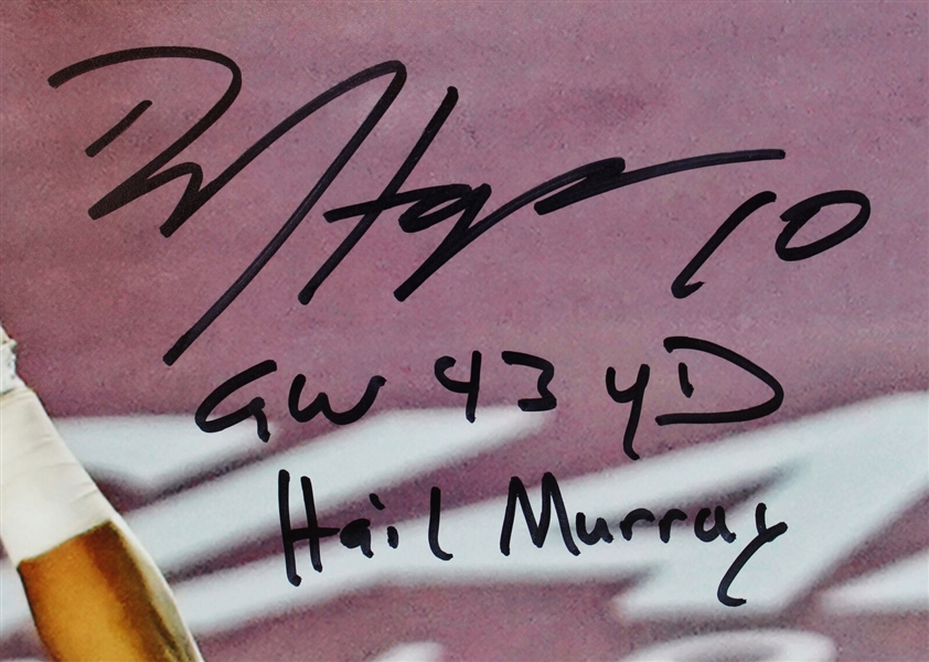 Deandre Hopkins Signed Limited Edition 16 x 20 Color Photo with Hail Murray Insc. (Fanatics)