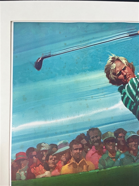 Jack Nicklaus Signed Ltd. Ed. 18 x 24 Lithograph (Third Party Guaranteed)