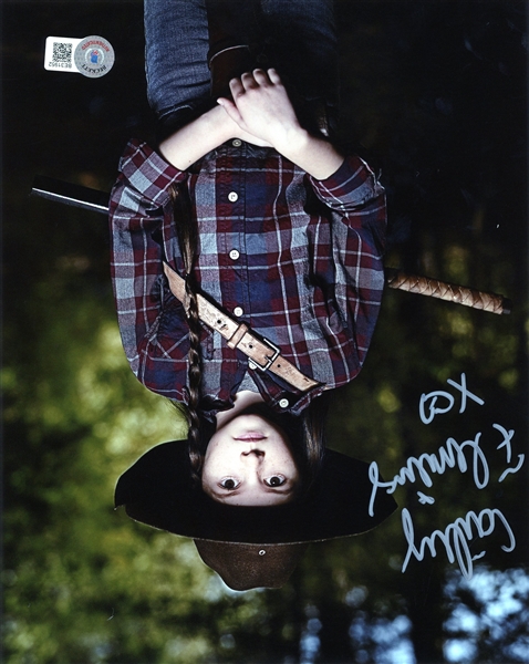 Cailey Fleming Signed 8" x 10" Walking Dead Photo (Beckett/BAS)