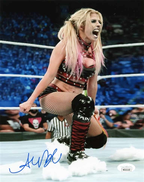 Alexa Bliss Signed 8" x 10" Color Photo (JSA)