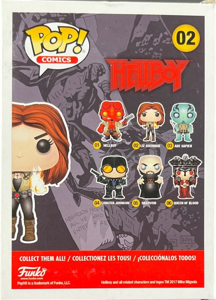 Selma Blair Signed 'Hellboy' Liz Sherman Funko Pop #02 (PSA/DNA)