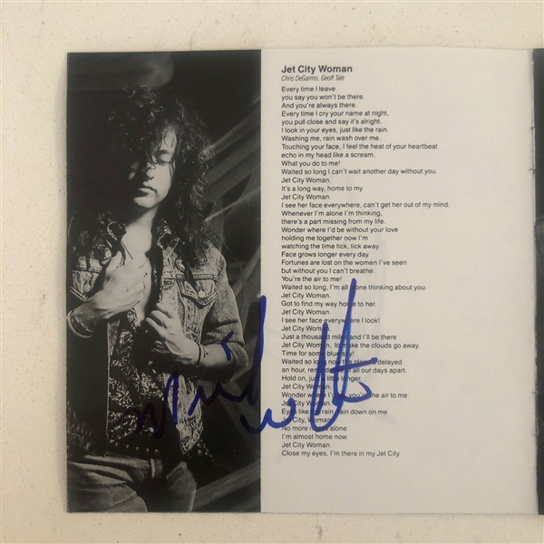Queensryche Group Signed Autograph Empire Japan CD (5 Sigs) (John Brennan Collection) (JSA Authentication)